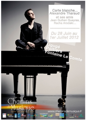 Pianiste Alexandre Tharaud Nuits Romanes 2012